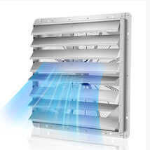 VEVOR 37” Shutter Exhaust Fan, Wall Mounted Attic Vent Fan, 11000 CFM Ai... - $387.99