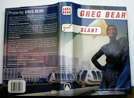 vntg SFBCE /SLANT/ Greg Bear 1997 HCDJ [Queen of Angels #4] dystopia apo... - $6.17