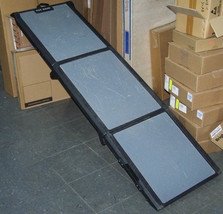 Pet Gear Tri-Fold Ramp Extra Wide 71&quot; Long Portable Pet Ramp Dog Cat vehicle car - £47.33 GBP