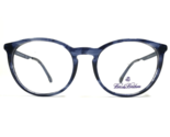 Brooks Brothers Eyeglasses Frames BB2041 6140 Blue Horn Round Full Rim 5... - $41.86