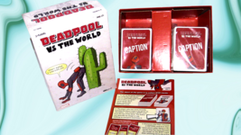 Marvel&#39;s Deadpool Vs The World Card Game - Cards are new sealed in opened box. - £11.61 GBP
