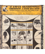 1983 Alaskan Prospectors Advertisement Mining Gold Supply Vintage F15X - $464.13 MXN