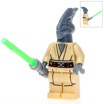 1pcs Jedi Master Coleman Trebor Star Wars Attack of the Clones Minifigures Toy - £2.35 GBP