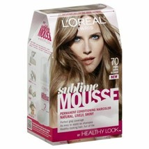 B1G1 AT 20% OFF (Add 2) Loreal Healthy Look Sublime Mousse 70 Pure Dark Blonde - $17.29