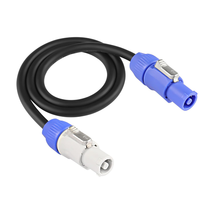Powercon Power Cable AC Powercon Input to Powercon Output 12AWG 3 Pin Po... - $39.59