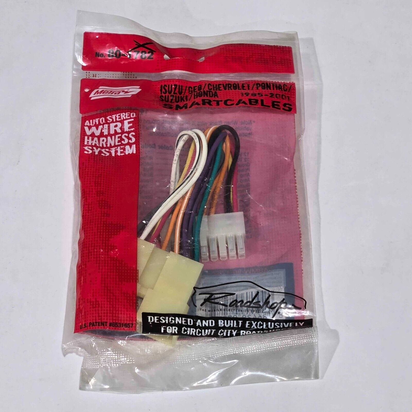METRA 80-1782 STEREO WIRING HARNESS FOR SELECT 1985-2001 GM MODELS - $9.89