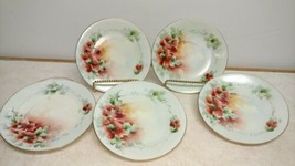 Hutschenreuther Selb Bavaria LHS Hand painted Dessert 6&quot; Plates Signed, ... - £22.94 GBP
