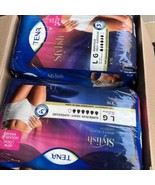 (4) Large Tena Stylish Incontinence Underwear 16 Each Super Plus Heavy W... - $49.00