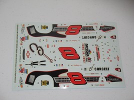 Revell 8 Dale Earnhardt Jr DECALS Tribute Concert Chevy 1/24 NASCAR Stock Car - $18.99