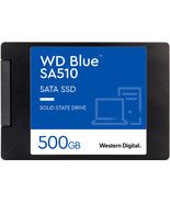 WD - Blue SA510 500GB Internal SSD SATA - £68.17 GBP