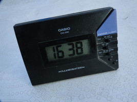 RARE VINTAGE CASIO DQ-590 ALARM CLOCK - £24.62 GBP