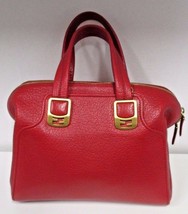 FENDI Red Textured Leather Chameleon Bag with Gold Hardware - New without Tags - £796.46 GBP