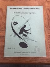Western Ontario Conservatory Of Music Piano Exam Book-SHIPS SAME BUSINES... - $19.68