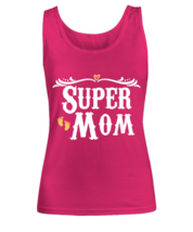 Super Mom, heliconia Women&#39;s Tank Top. Model 60045  - £21.75 GBP