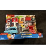 Fisher Price Little People Target Run Playset Drive Up Target Dog - NEW  - $551.19 MXN