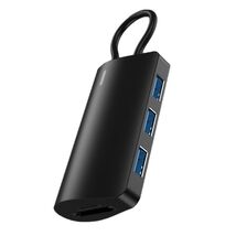 2395-05 5-in-1 USB-C Hub Aluminum Alloy Docking Station with 3 USB 3.0 +... - $6.10