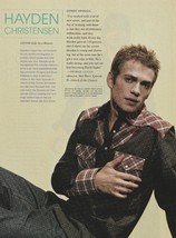 Hayden Christensen Ashton Kutcher teen magazine pinup clipping Star Wars... - $65.23 MXN