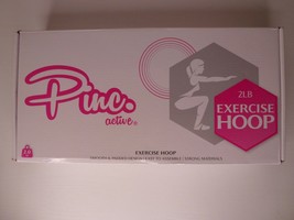 2lb Exercise Hoop by PINC Active - 8 Sections - Pink &amp; Black - New in Open Box - £17.48 GBP
