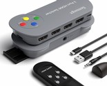 Hdmi Switch 3 In 1 Out, Hdmi Switcher Splitter Box With Ir Remote Contro... - $43.69