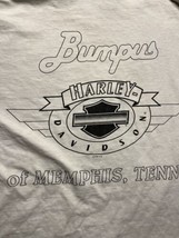 Vintage 1998 Bumpas Harley Davidson Memphis TN T Shirt Men’s Size 3XL Gray - $24.75