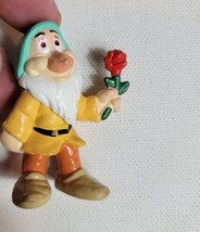 Vintage Disney Toy PVC Bashful From Snow White and The Seven Dwarves VTG - £7.34 GBP