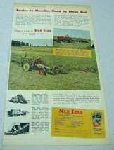 1950 Print Ad New Idea 4-Bar Side Rake, Tractor Pulls Mower Coldwater,Ohio - £9.42 GBP