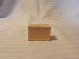 Unpainted HO Scale Resin Wooden Shipping Box Load for Flat Cars - £9.48 GBP