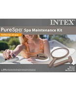 Intex PureSpa Hot Tub Maintenance Accessory Kit with Brush, Skimmer, &amp; S... - £26.58 GBP