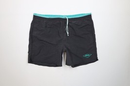 Vintage 90s Hobie Surfing Mens XL Faded Spell Out Lined Swim Trunks Shor... - $29.65