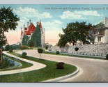 Joan Crescent and Dunsmuir Castle Victoria BC Canada UNP DB Postcard F18 - $2.92