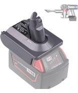 V6 Adapter for Milwaukee M18 18V Battery Convert to Work for Dyson V6 SV... - $14.03