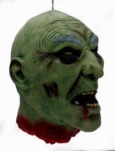 Life Size Halloween Props Scary Walking Dead Zombie Severed Bald Green Zombie - £23.97 GBP