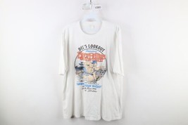 Vtg 90s Mens XL Spell Out Beer Bellies On the Beach Horseshoe Tournament T-Shirt - £35.57 GBP
