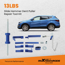 Slide Hammer Dent Puller 13LBS Auto Body Dent Repair Bearing Axel Remover Kit - £60.21 GBP