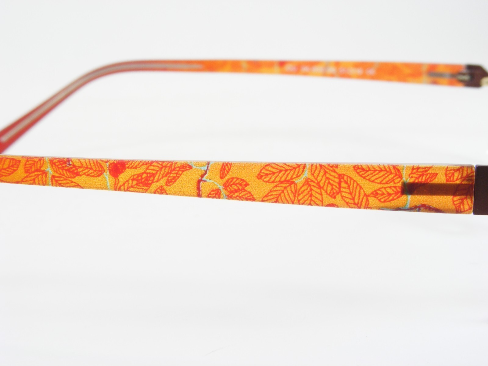 Vintage OU 04.835.03 Mat Marron Unique Rare Lunettes 51-19-138mm Item image 9