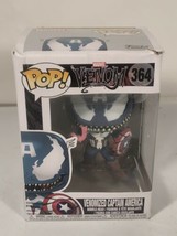 Marvel Venom Venomized Captain America Funko Pop! Vinyl Figure 364 - £19.78 GBP