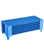VEVOR Stackable Kiddie Cot, Pack of 6, Portable Toddler Nap Cots, Standa... - $3,218.52 MXN