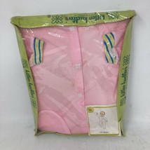 Kitten Kudlers  vintage 1960&#39;s Newborn Baby Pink Sleeper new in box Jayvee Vtg - £29.79 GBP
