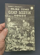 Albert Brumley&#39;s Old Time Camp Meetin&#39; Songbook Illustrated Sheet Music Booklet - £9.03 GBP
