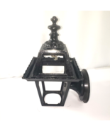 Vintage Gothic Cast Aluminum Porch Light Sconce Fixture Arts &amp; Crafts MC... - $41.03 CAD