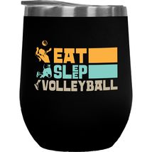 Eat, Sleep, Volleyball. Love For Sports Themed Gift For Player, Athlete, Coach,  - £21.76 GBP