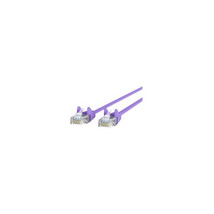 Belkin - Cables A3L980-03-PUR-S 3FT CAT6 Purple Snagless Patch Cable RJ45M M/M - £16.48 GBP
