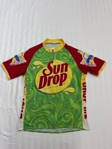 Sugoi Sun Drop Full Zip Cycling Shirt Jersey Size Men’s Large - $9.49
