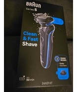 Braun Series 5 Easy Clean Electric Razor Men &amp; Trimmer Wet Dry Shave 5118s - £44.35 GBP