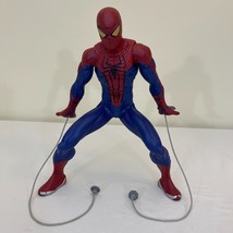 Hasbro 2012 Marvel #98723 Motorized Web-Shooting 14&quot; Spiderman Action Fi... - $32.99