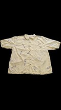 Vintage Tommy Bahama Shirt Mens XL Cigar Club Yellow Indian Girl Button Up - £19.84 GBP