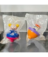 DEXTER’S LABORATORY Nickelodeon Kellogg&#39;s Toy Spin Top Toys Premium Lot ... - $17.56 CAD