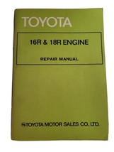 Toyota 16R &amp; 18R Engine Repair Manual (1973 OEM) - $19.34
