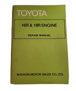 Toyota 16R &amp; 18R Engine Repair Manual (1973 OEM) - £15.26 GBP