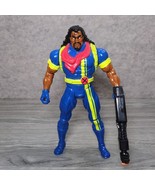 VINTAGE TOY BIZ X-MEN BISHOP 10&quot; ACTION FIGURE WITH WEAPON 1994 - $12.60